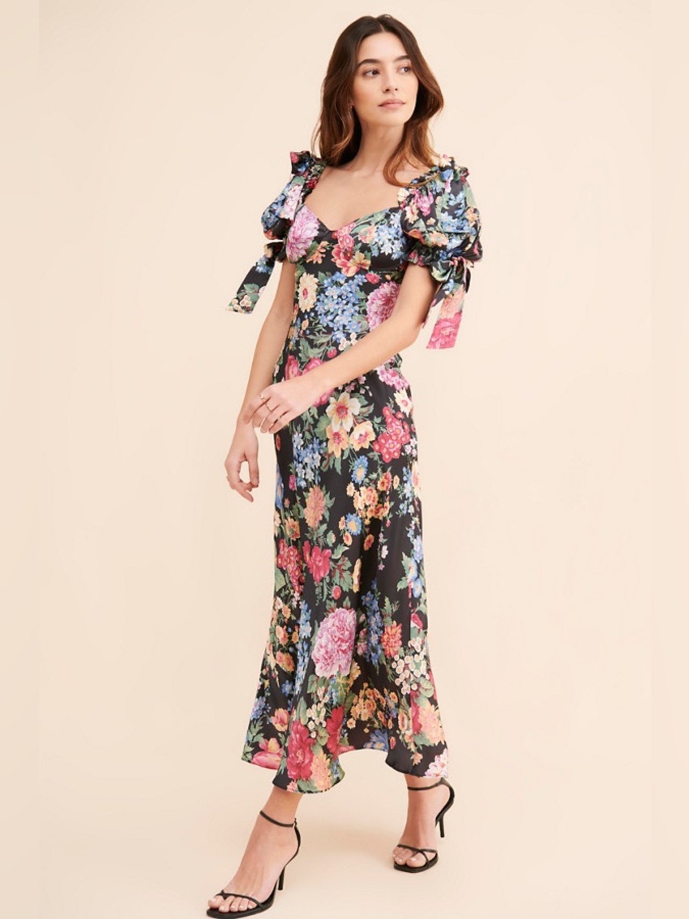 Selkie Poet slip dress size medium 100% Silk